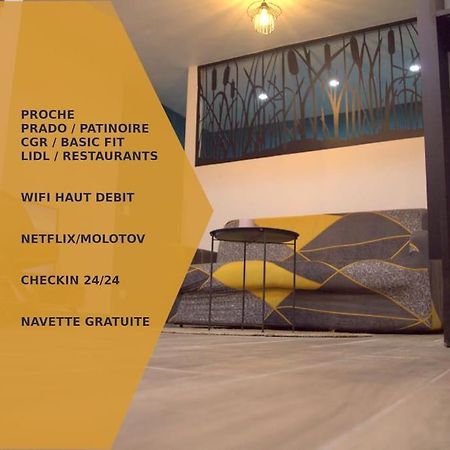 Logement Cosy - Proche Du Prado 博格斯 外观 照片